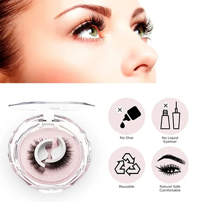 GlamLash™ - Cils auto-adhésifs réutilisables