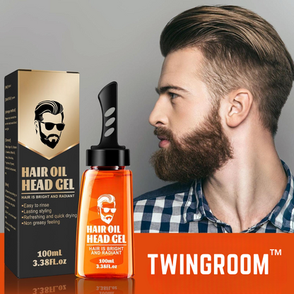 TwinGroom™ - Gel capillaire avec peigne 2 en 1